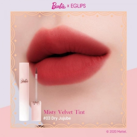  Son Kem Eglips x Barbie Misty Velvet Tint #03