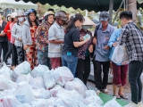 Công ty Hệ Thống Chợ trao 150 xuất quà Tết đến bà con nghèo tại Xã Phước Tỉnh, nhân dịp Xuân Tân Sửa 2021.